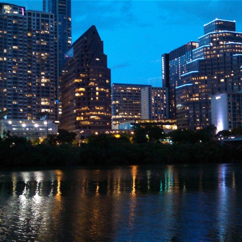 Austin Skyline at Night