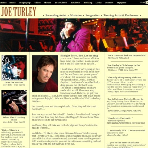 Joe Turley Website